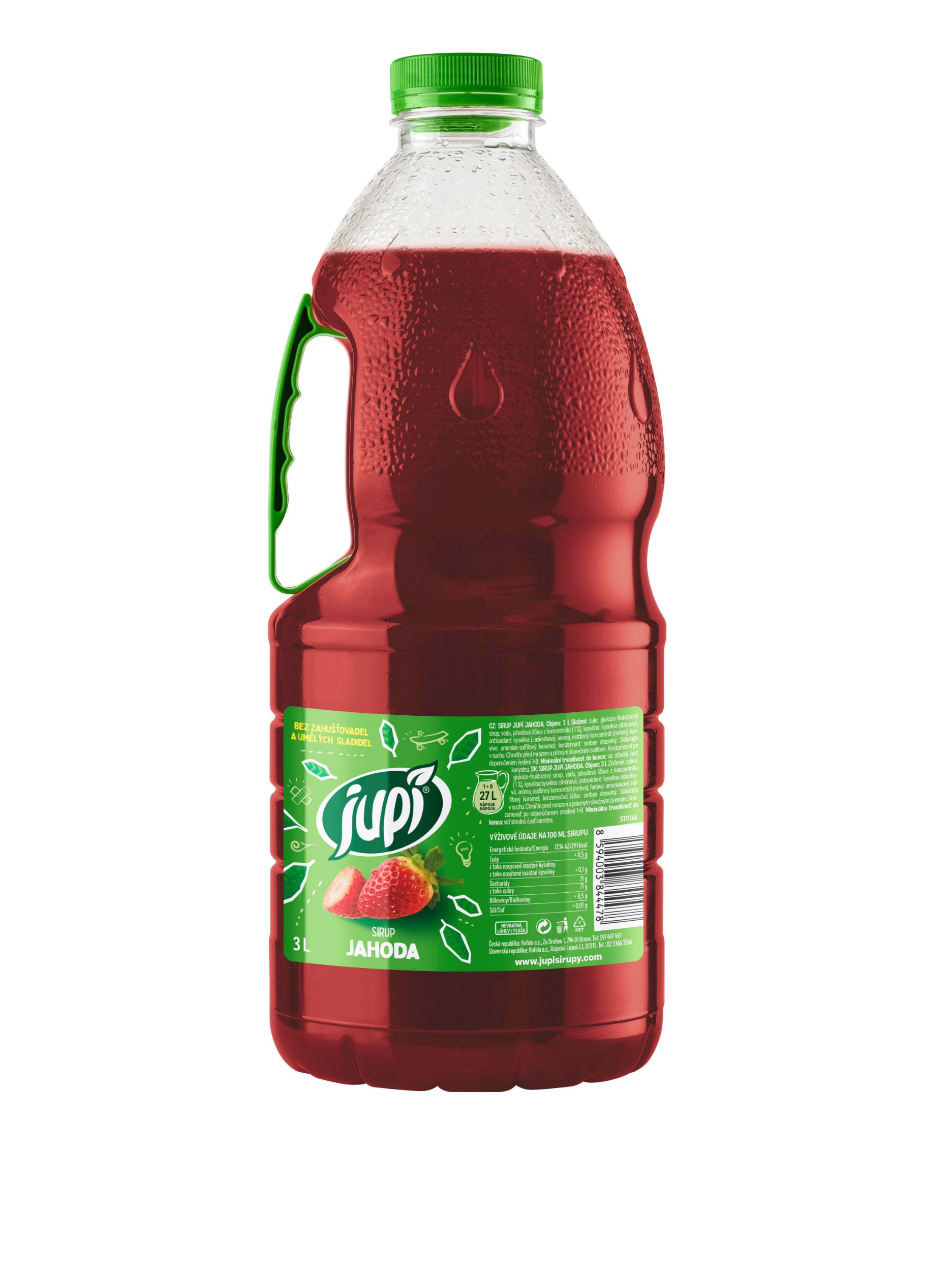 Nápoje - Jupí Sirup jahoda 3 l