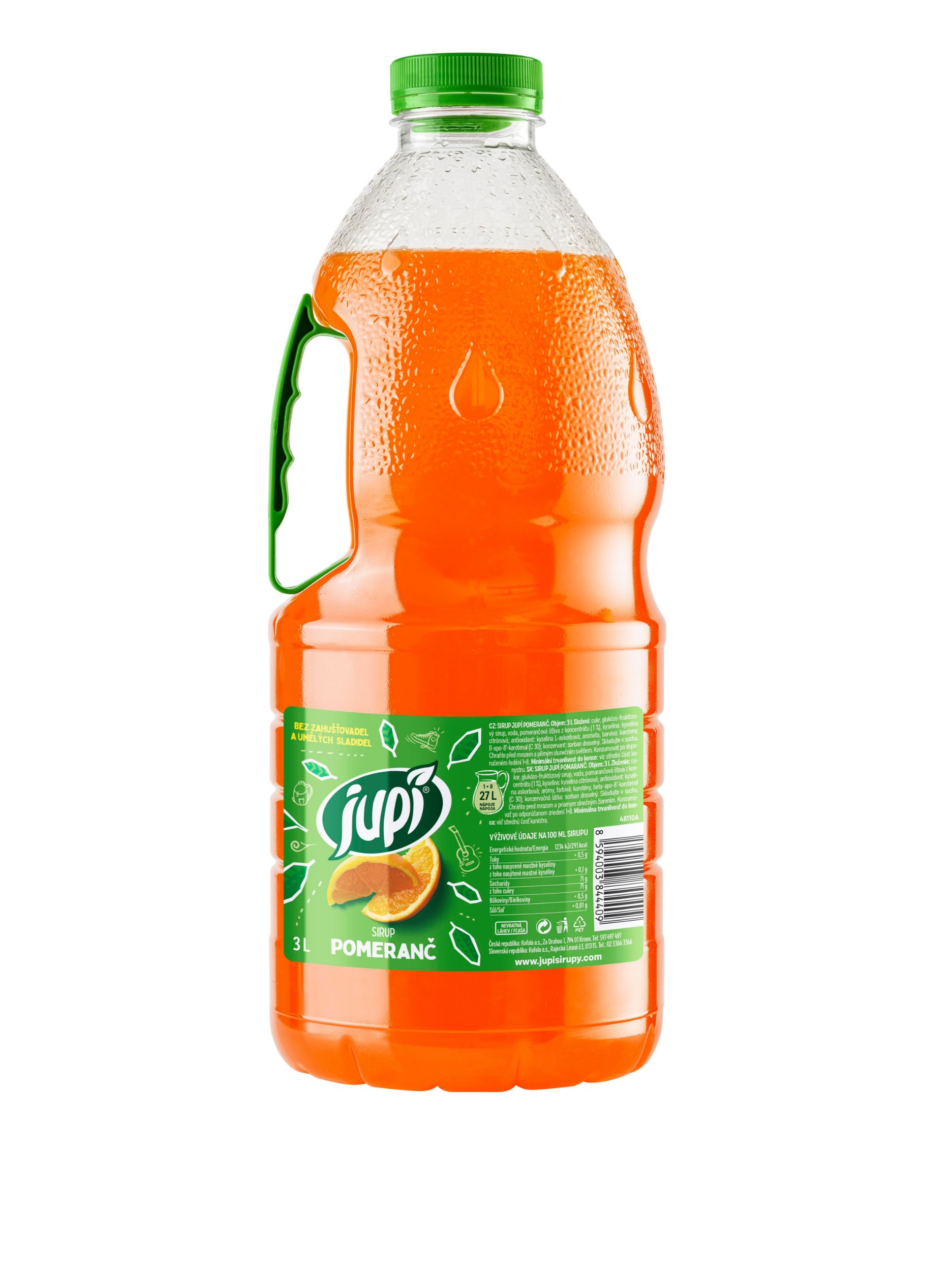 Nápoje - Jupí Sirup pomeranč 3 l