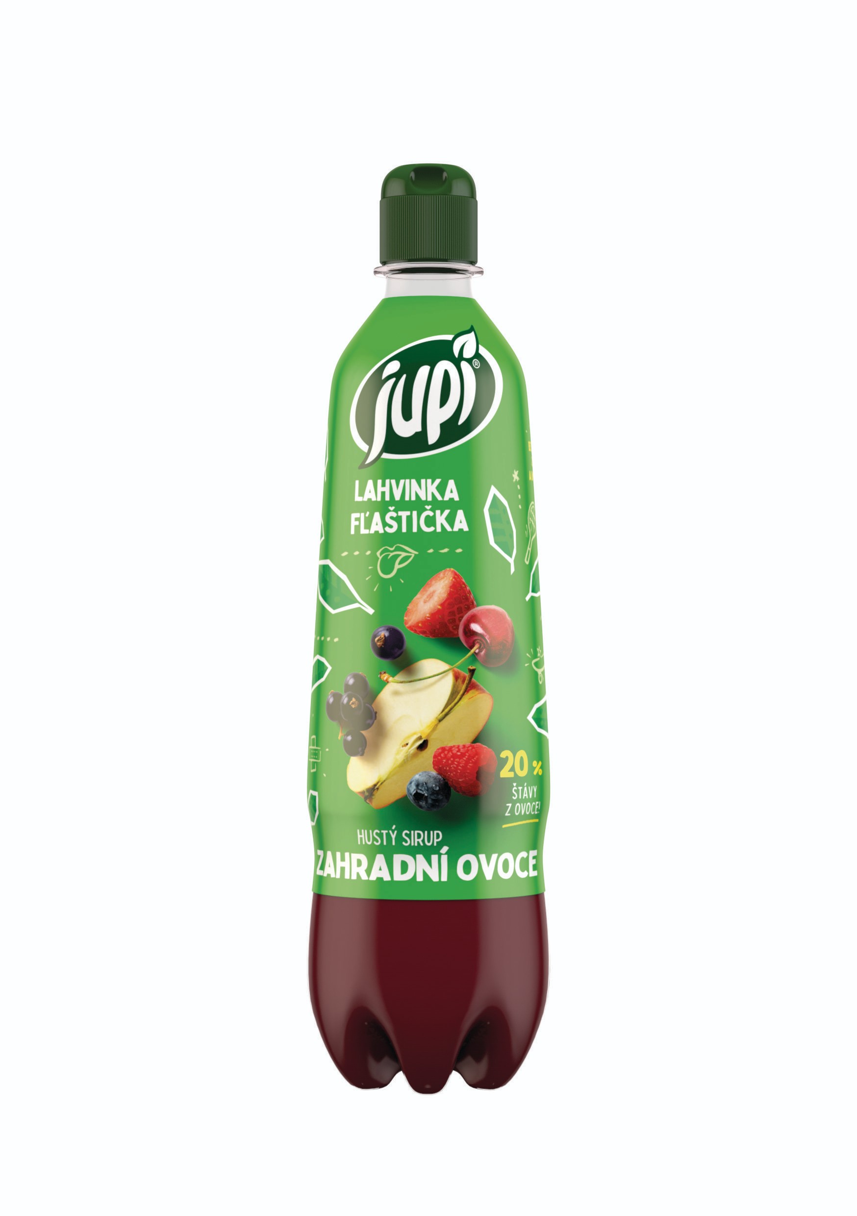 Nápoje - Jupí Superovocný sirup zahradní ovoce 0,7 l