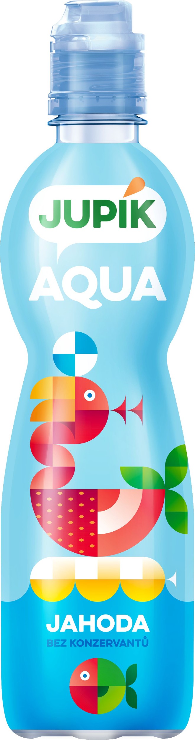 Svět dětí - Jupík Aqua jahoda 0,5L