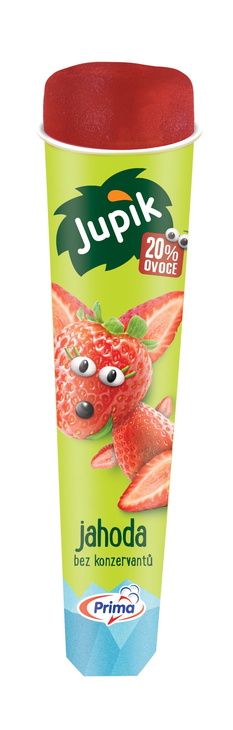 Mražené potraviny - Jupík Jahoda 115ml