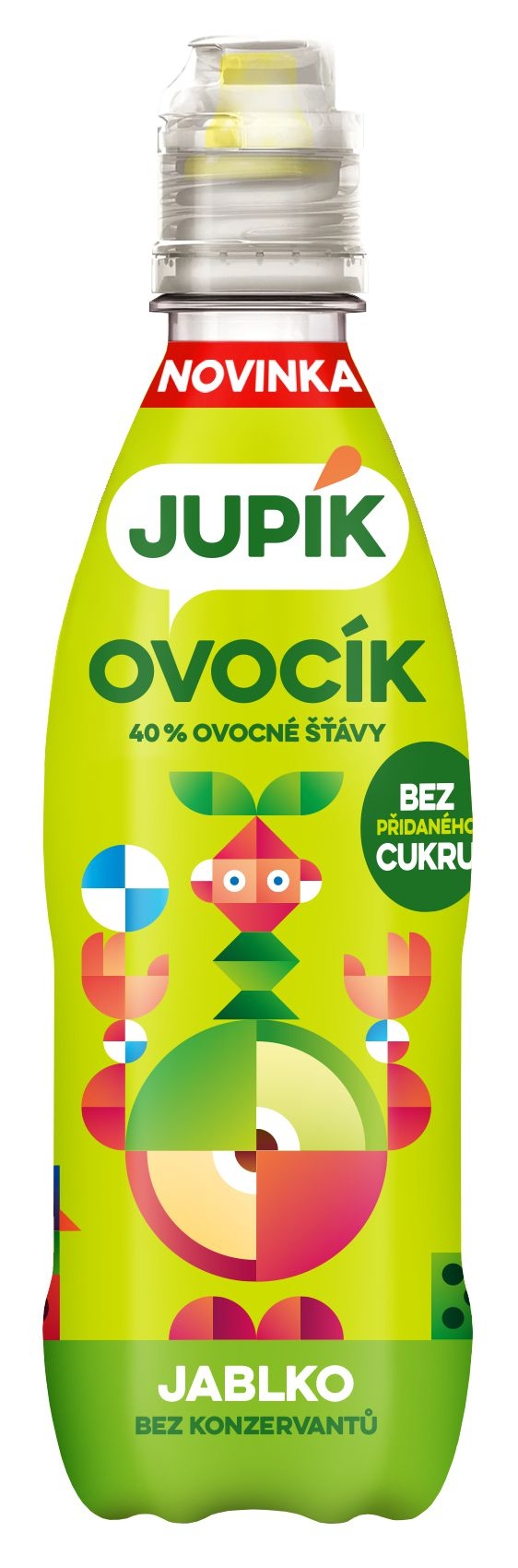 Svět dětí - Jupík Ovocík 40% jablko 0,33l