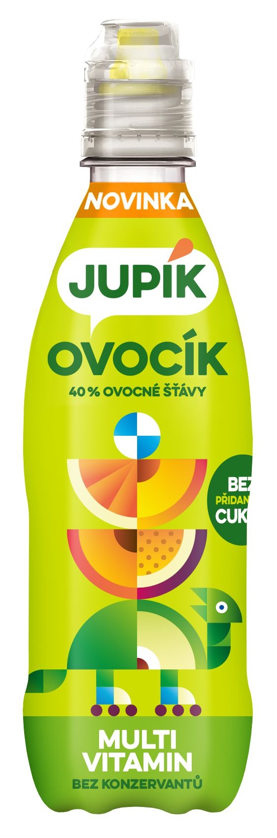 Svět dětí - Jupík Ovocík 40% multivitamin 0,33l