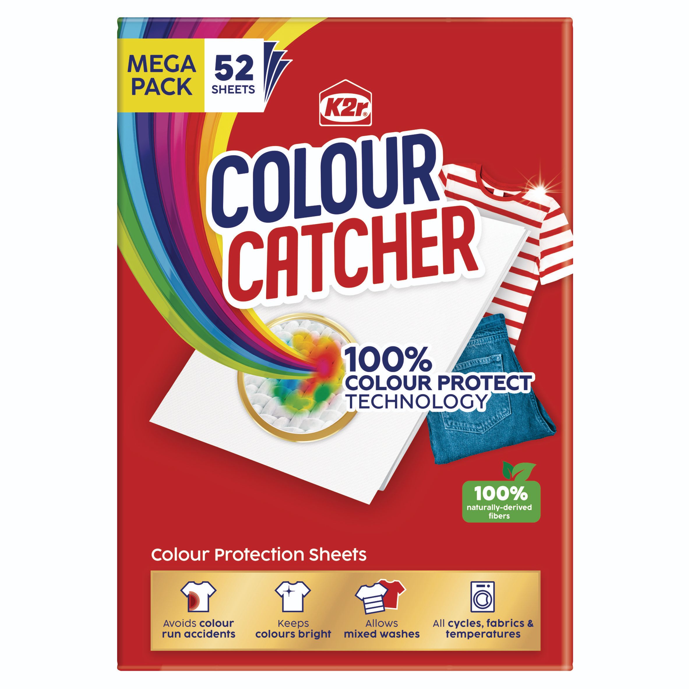 Drogerie a kosmetika - K2r Color Catcher ubrousek pro praní prádla 52 ks