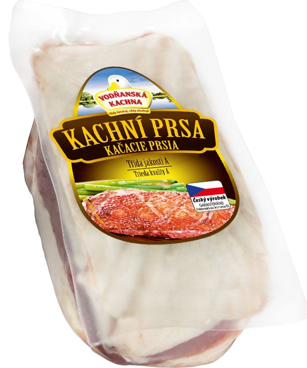 Mražené potraviny - Kachní prsa mražená bez kosti s kůží 500 g