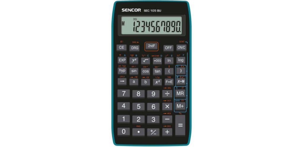 Domácnost a Zahrada - Kalkulačka SEC 105BU Sencor