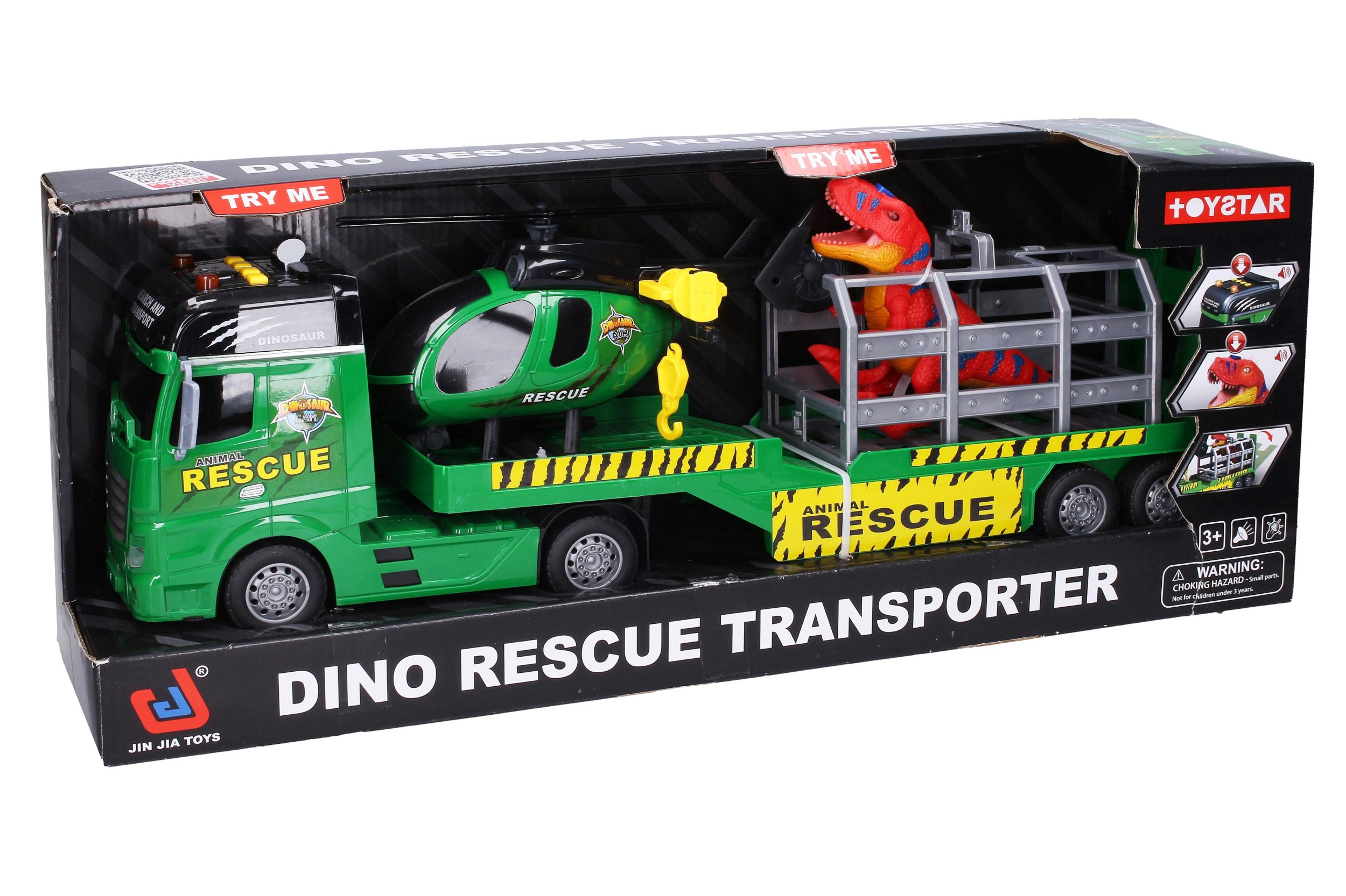 Svět dětí - Kamion záchrana dinosaura 54cm