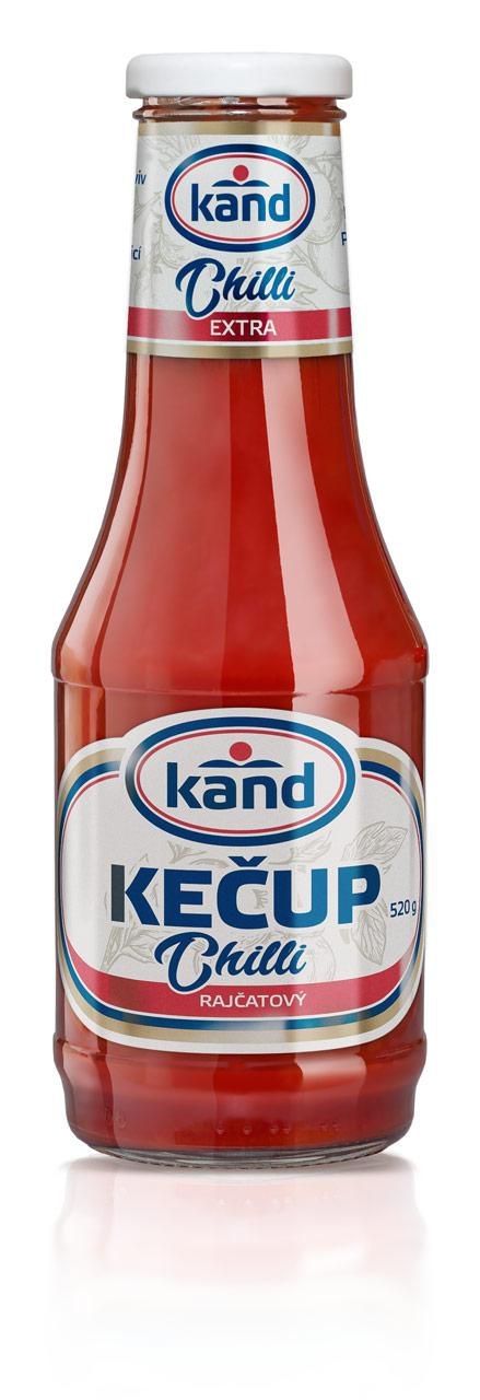 Trvanlivé potraviny - Kand Kečup extra chilli 520 g