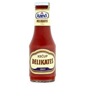 Trvanlivé potraviny - Kand Kečup jemný delikates 520g