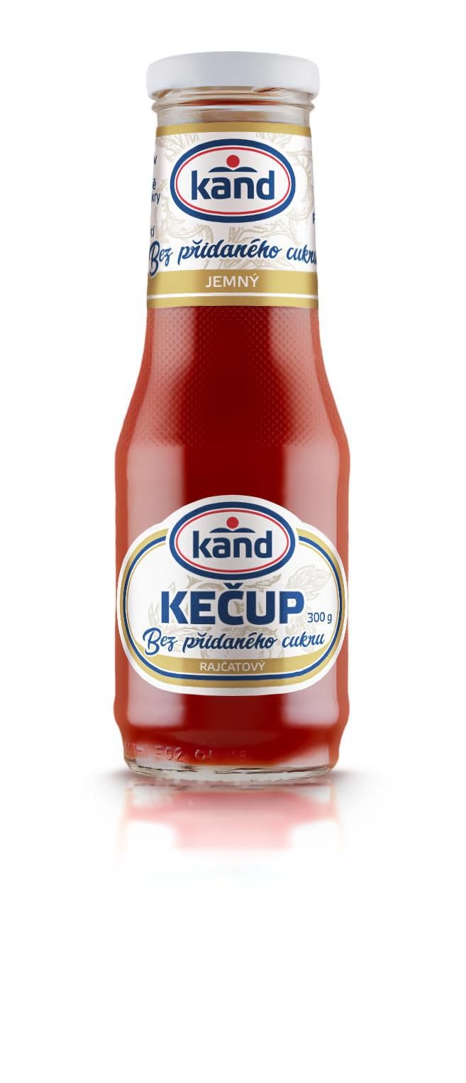 Trvanlivé potraviny - Kand Kečup rajčatový bez přidaného cukru 300g
