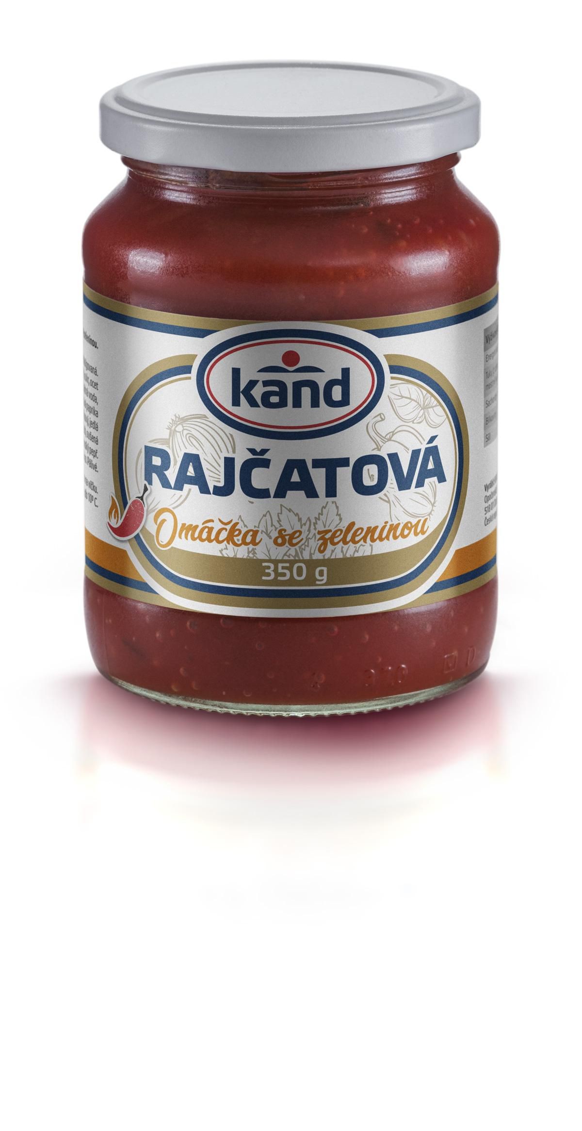 Trvanlivé potraviny - Kand Rajčatová omáčka se zeleninou 350g