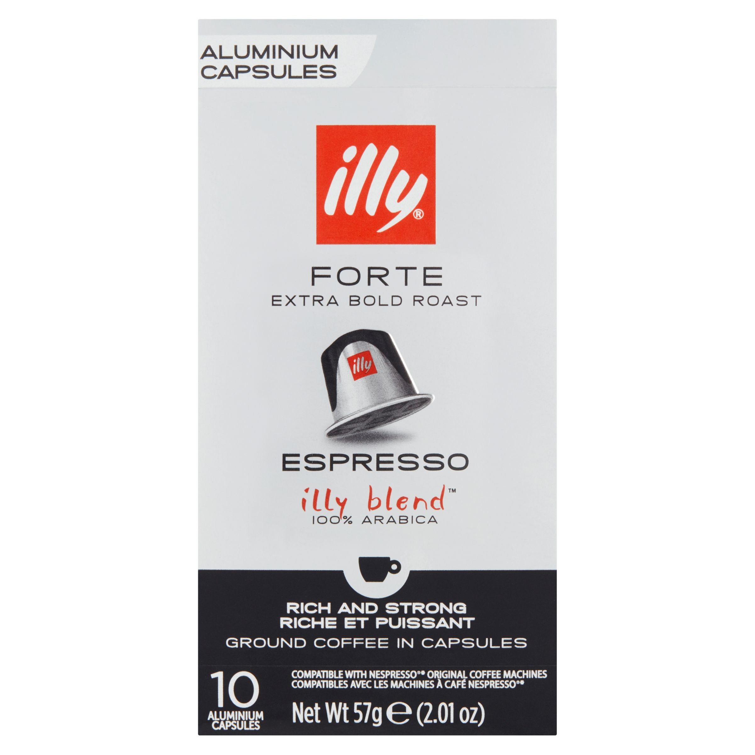 Nápoje - Kapsle illy espresso Forte 10ks