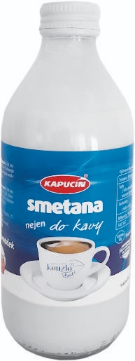 Mléčné a chlazené - Kapucín Trvanlivá smetana do kávy 310 g