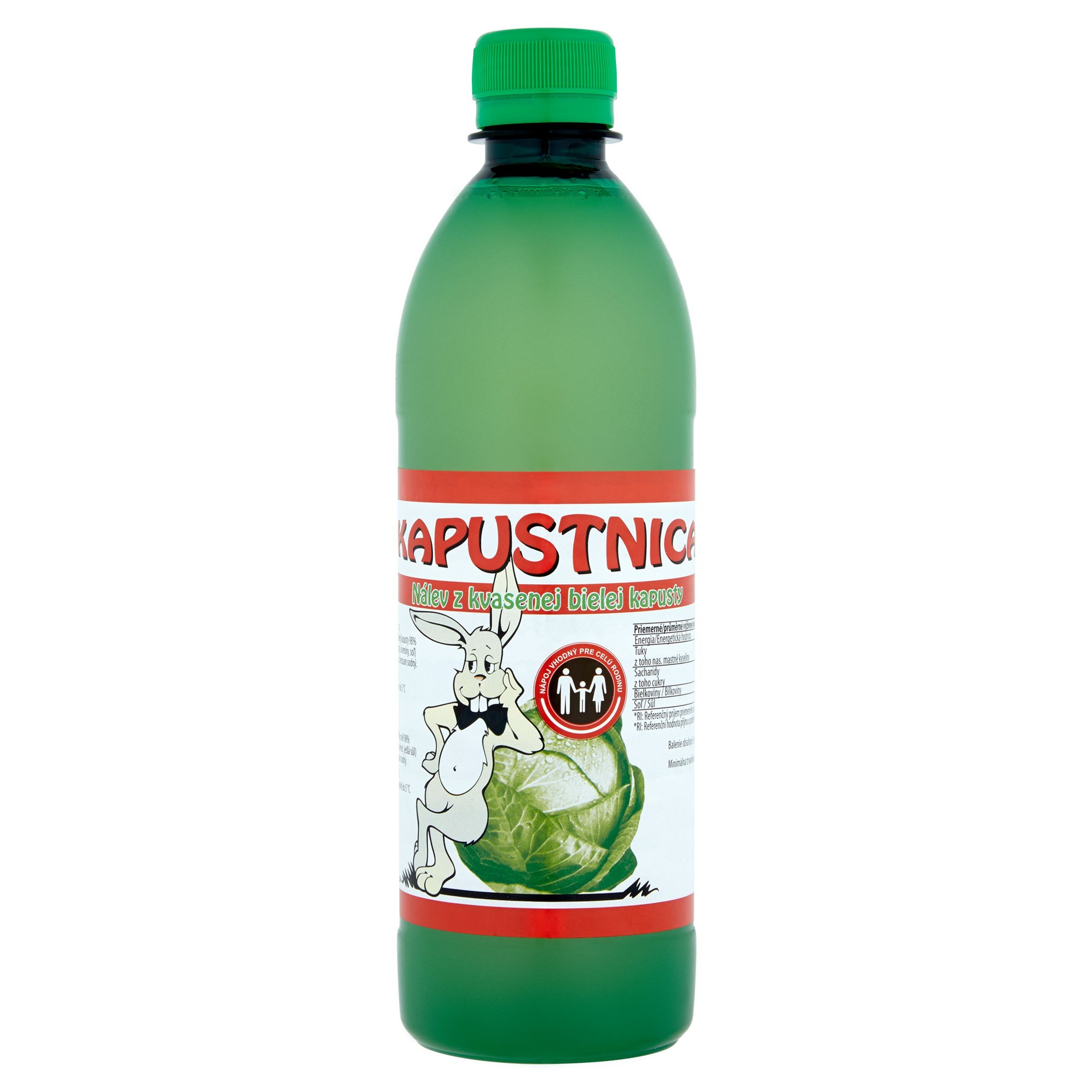 Nápoje - Kapustnica bílá 0,5 l