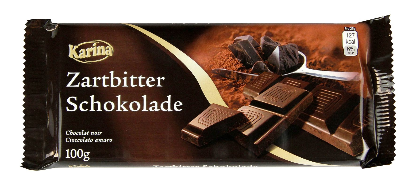 Trvanlivé potraviny - Karina Hořká čokoláda 100g