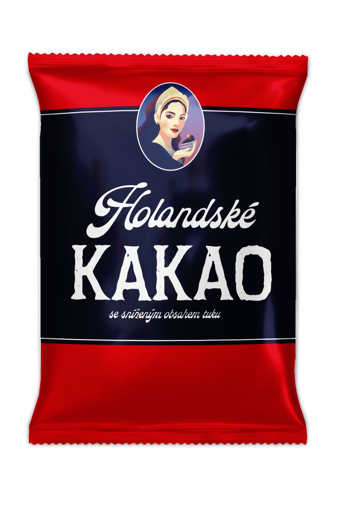 Trvanlivé potraviny - Kávoviny Holandské kakao se sníženým obsahem tuku 100g