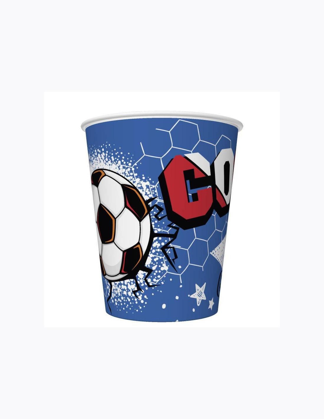 Svět dětí - Kelímky fotbal 250ml, 8x