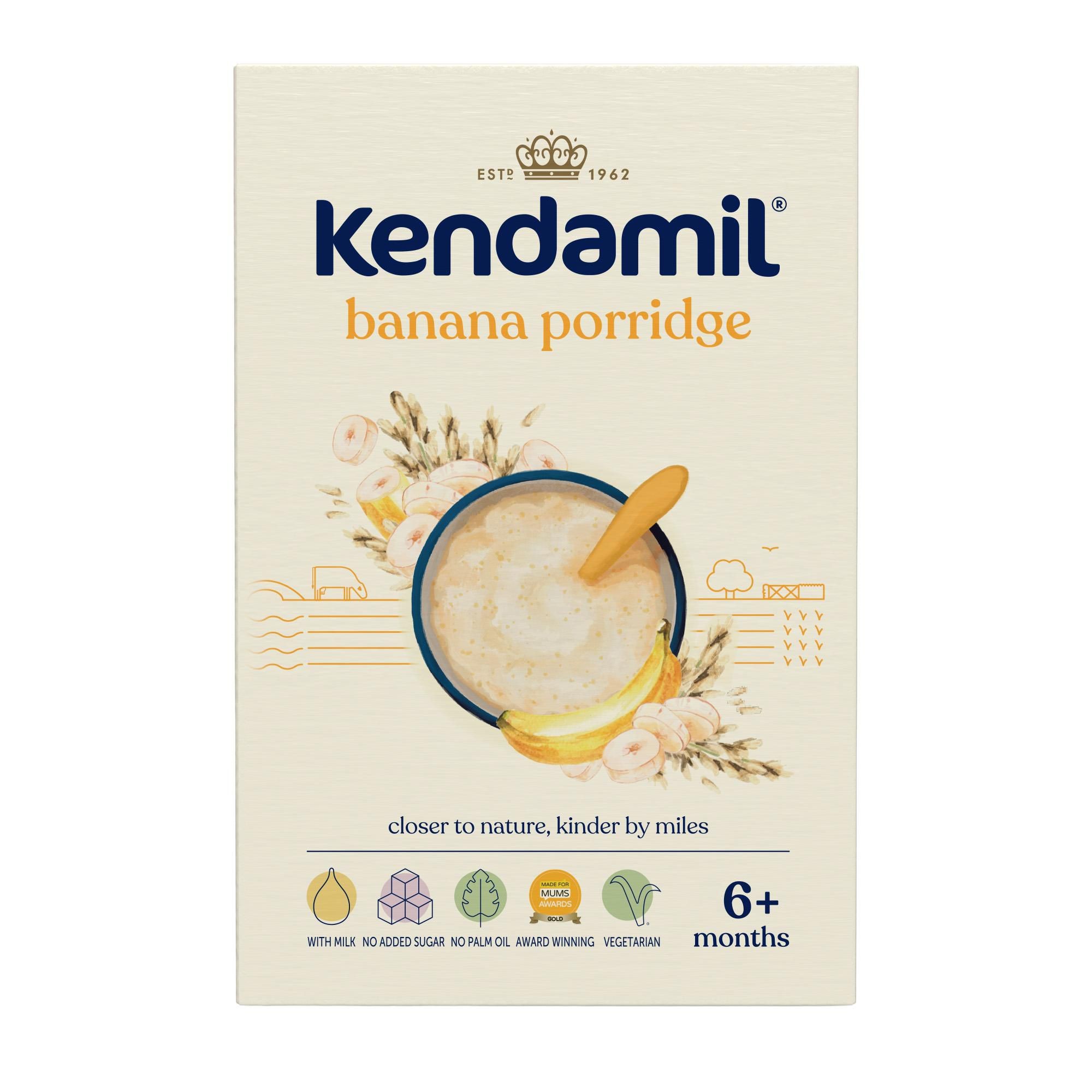 Svět dětí - KENDAMIL ML.KAŠE S BANÁNEM 150G