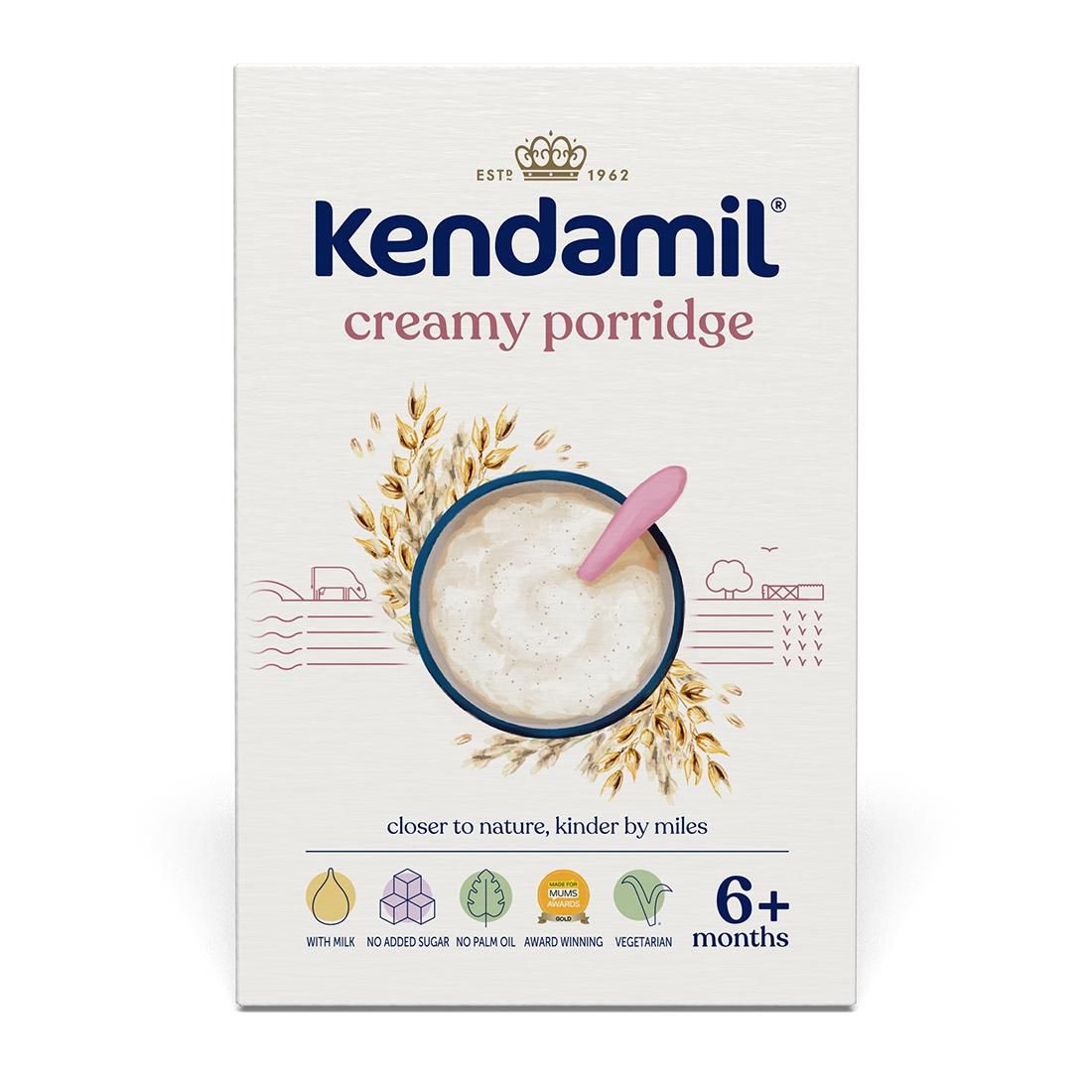 Svět dětí - Kendamil Mléčná krémová ovesná kaše 6m+, 150 g