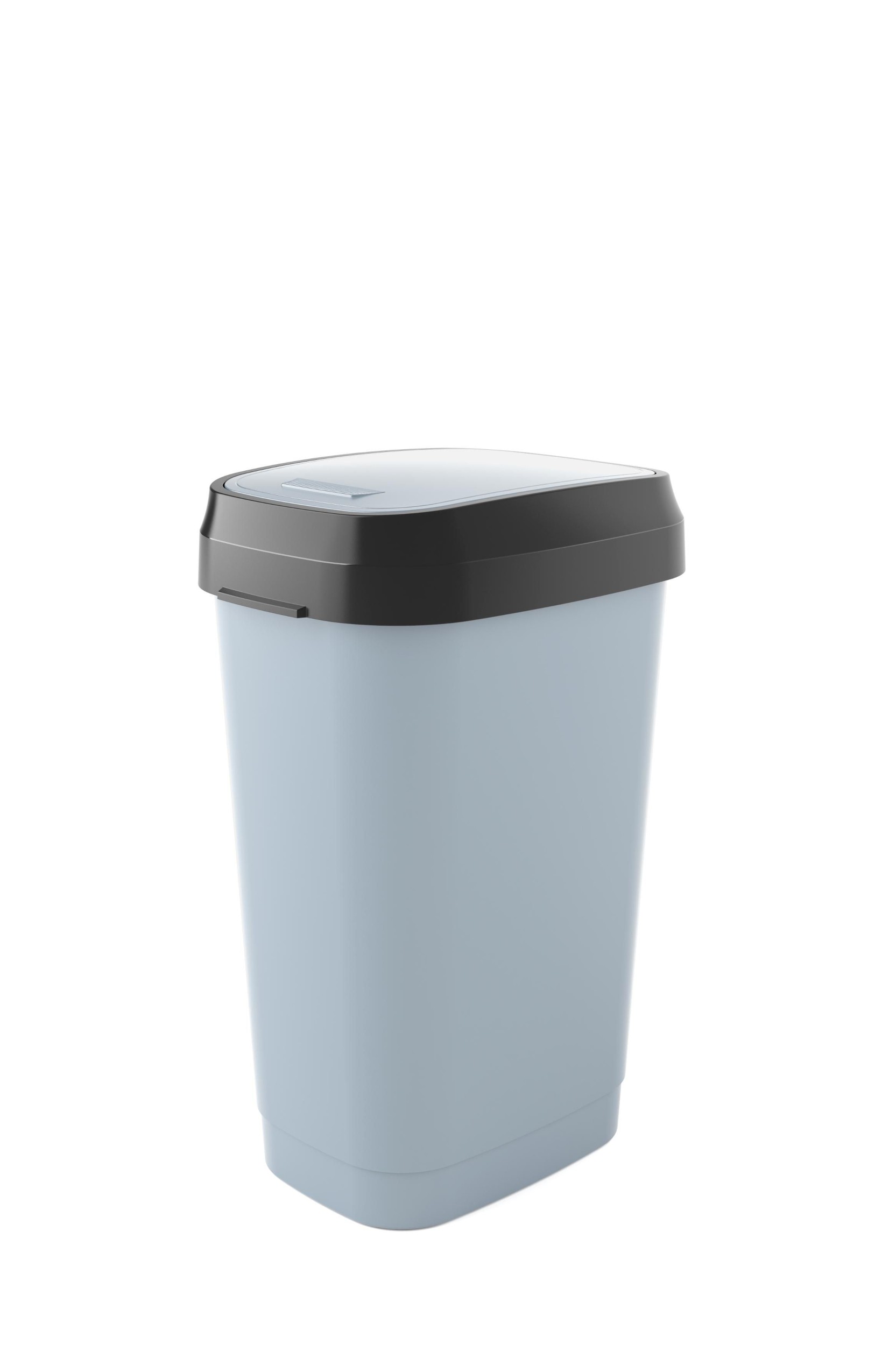 Domácnost a Zahrada - KETER Koš na odpad Dual Swing Bin L - 50L, šedý