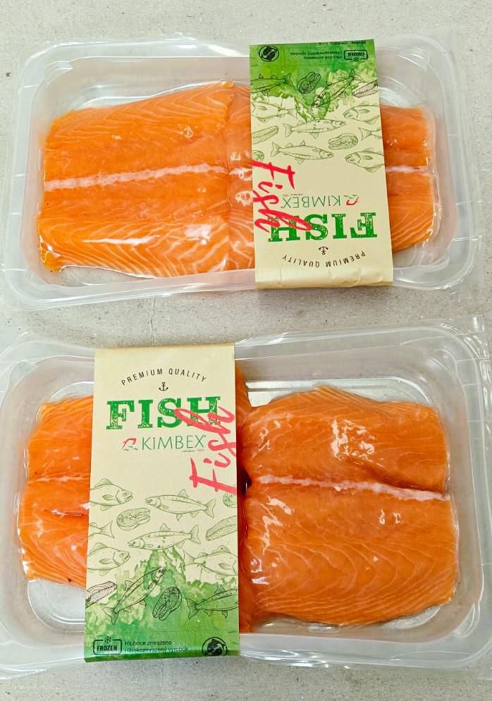 Mražené potraviny - Kimbex Losos atlantický filé bez kůže mražený 450g