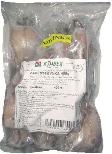 Mražené potraviny - Kimbex Žabí stehýnka  400g hluboce zmrazené
