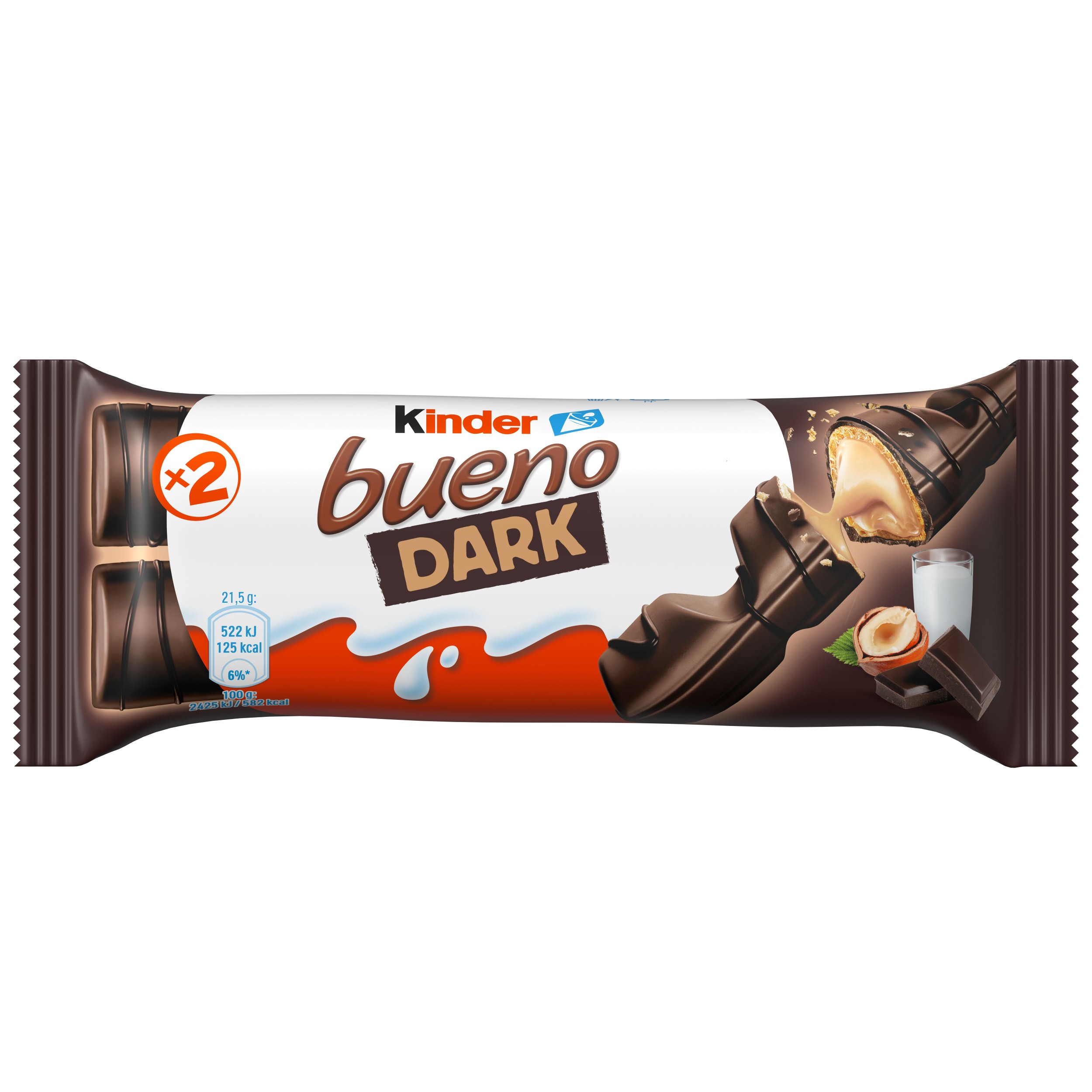 Trvanlivé potraviny - Kinder Bueno Oplatka v hořké čokoládě 43g