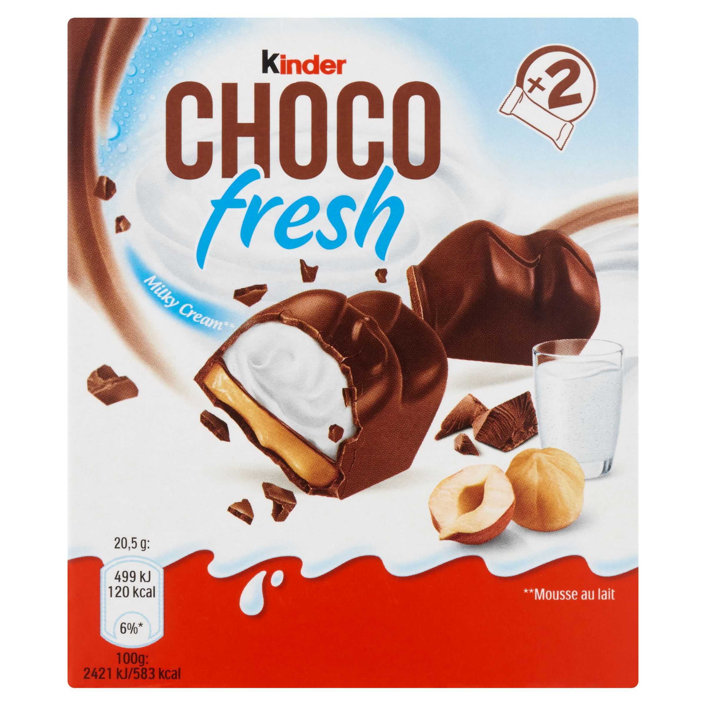 Mléčné a chlazené - Kinder Choco Fresh 2 ks 41 g