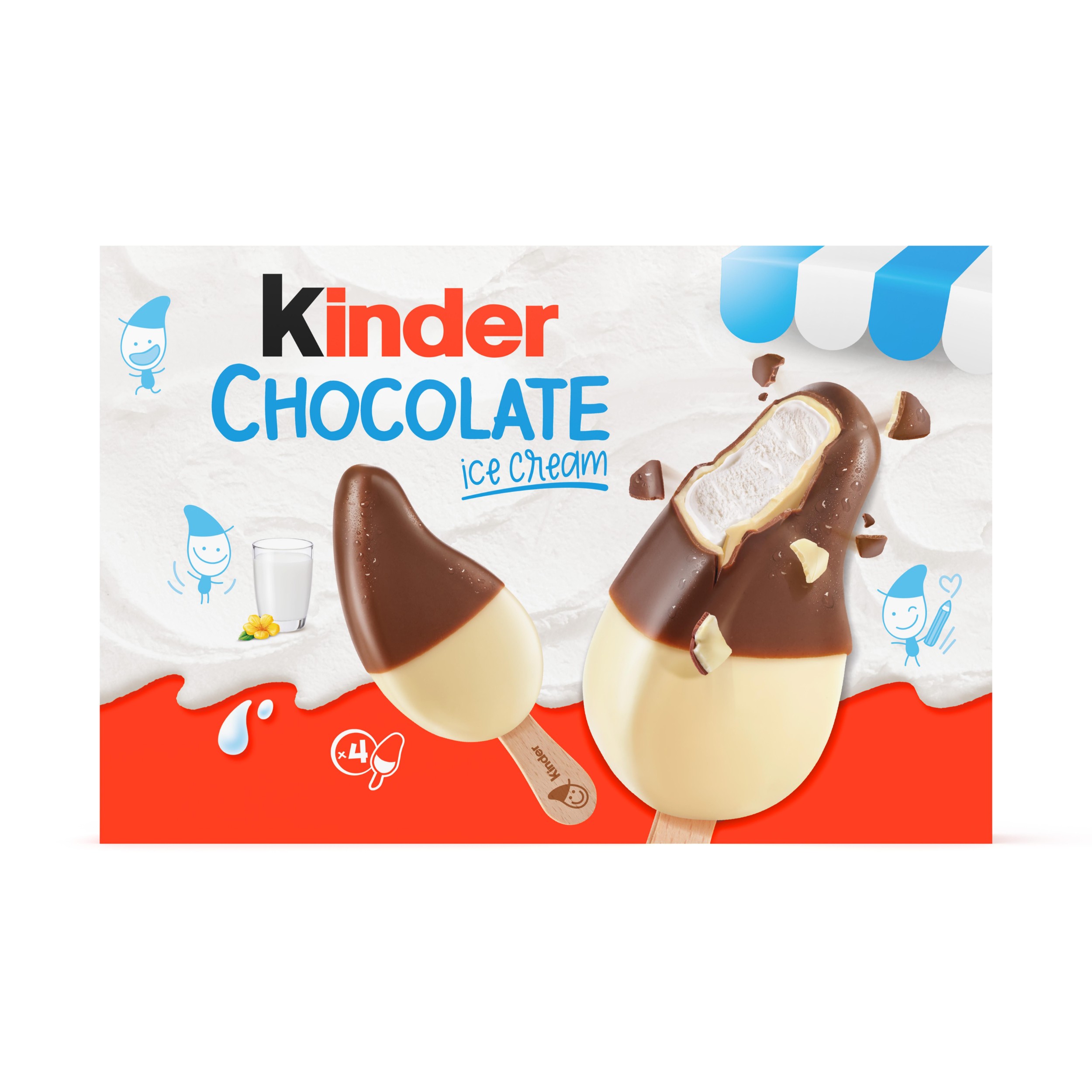 Mražené potraviny - Kinder Chocolate zmrzlina 220ml