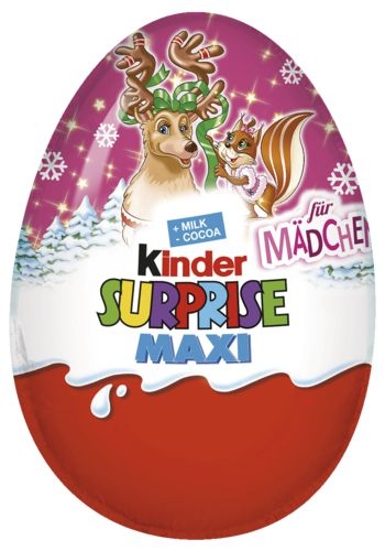 Trvanlivé potraviny - Kinder Surprise Maxi vajíčko pro holky různé motivy 100 g