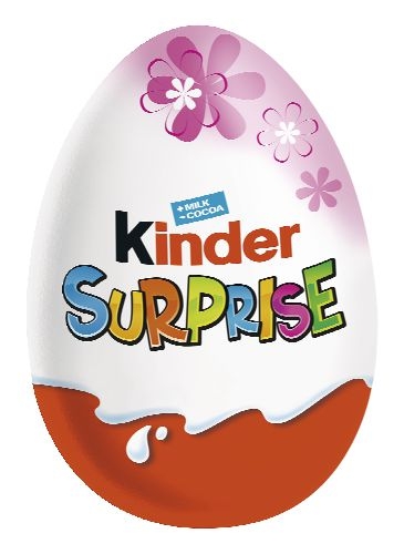 Trvanlivé potraviny - Kinder Surprise růžové 20g
