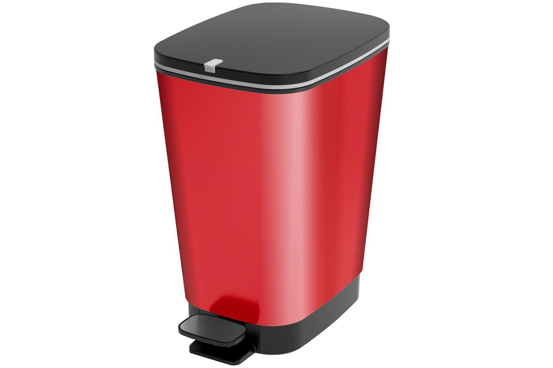 Domácnost a Zahrada - Kis Odpadkový koš Chic Bin M Metal Red 35 l