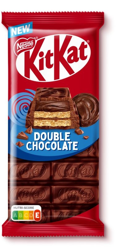 Trvanlivé potraviny - KitKat Double chocolate 99 g