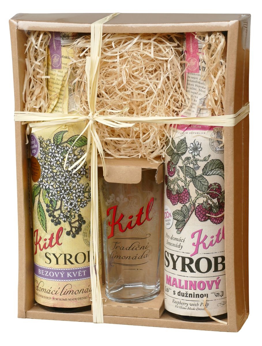 Kitl Syrob dárkové balení (Bez, Malina) 2x500ml-1