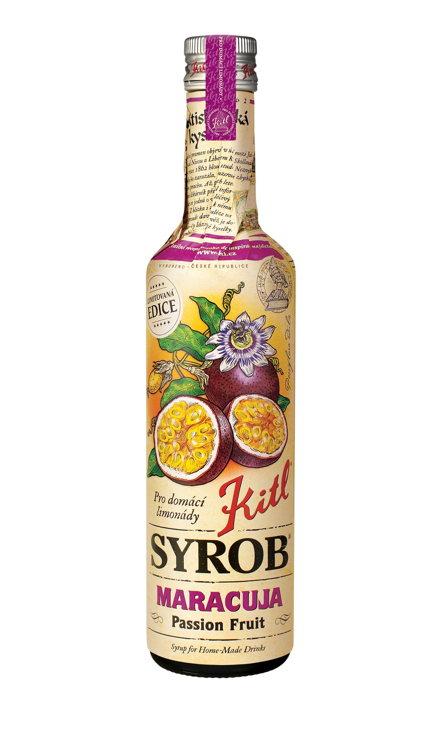 Nápoje - Kitl Syrob Maracuja 500 ml