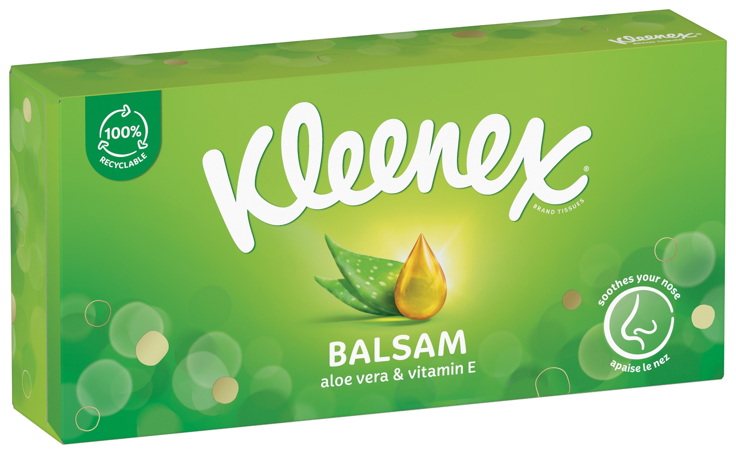 Drogerie a kosmetika - Kleenex Balsam Box 64ks