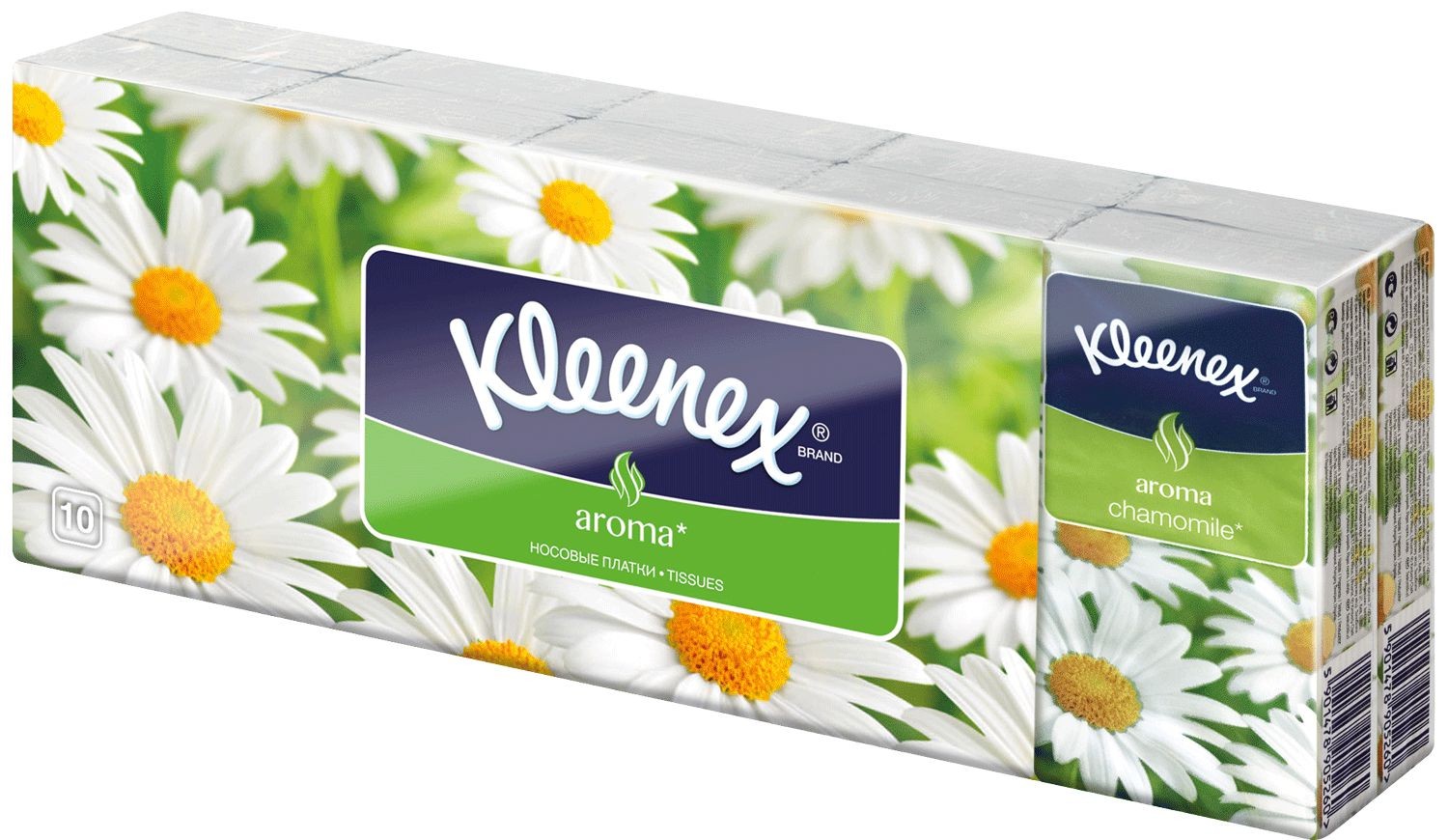 Kleenex Family Hanks - Camomile 3vrstvé 10x10ks-0