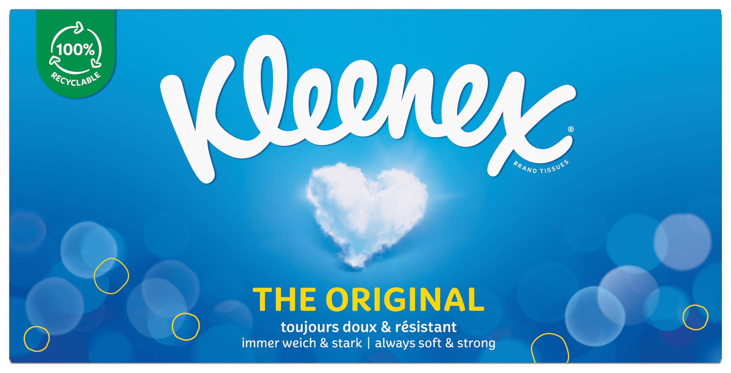 Drogerie a kosmetika - Kleenex® kapesníky Original Box 3vrstvé 72ks