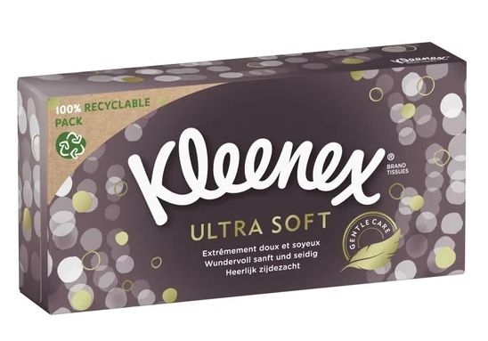 Drogerie a kosmetika - Kleenex Ultra Soft Box 64ks