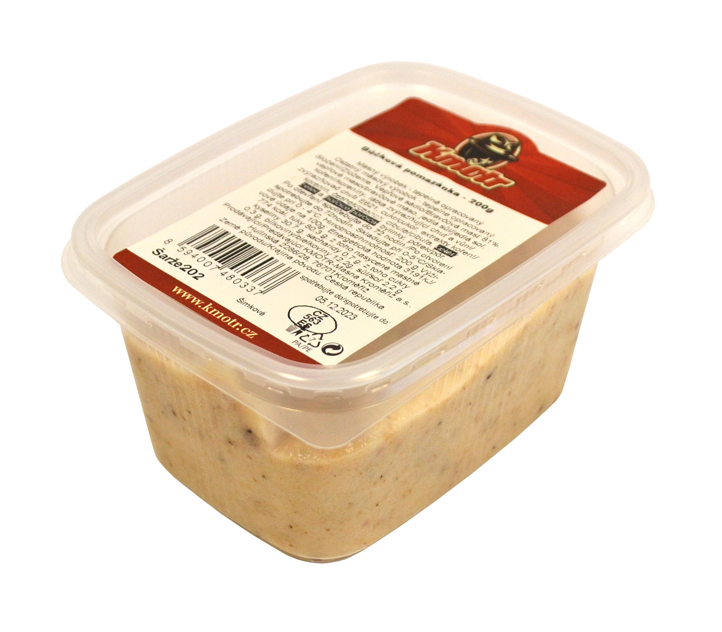 Uzeniny a lahůdky - Kmotr Bůčková pomazánka 200g