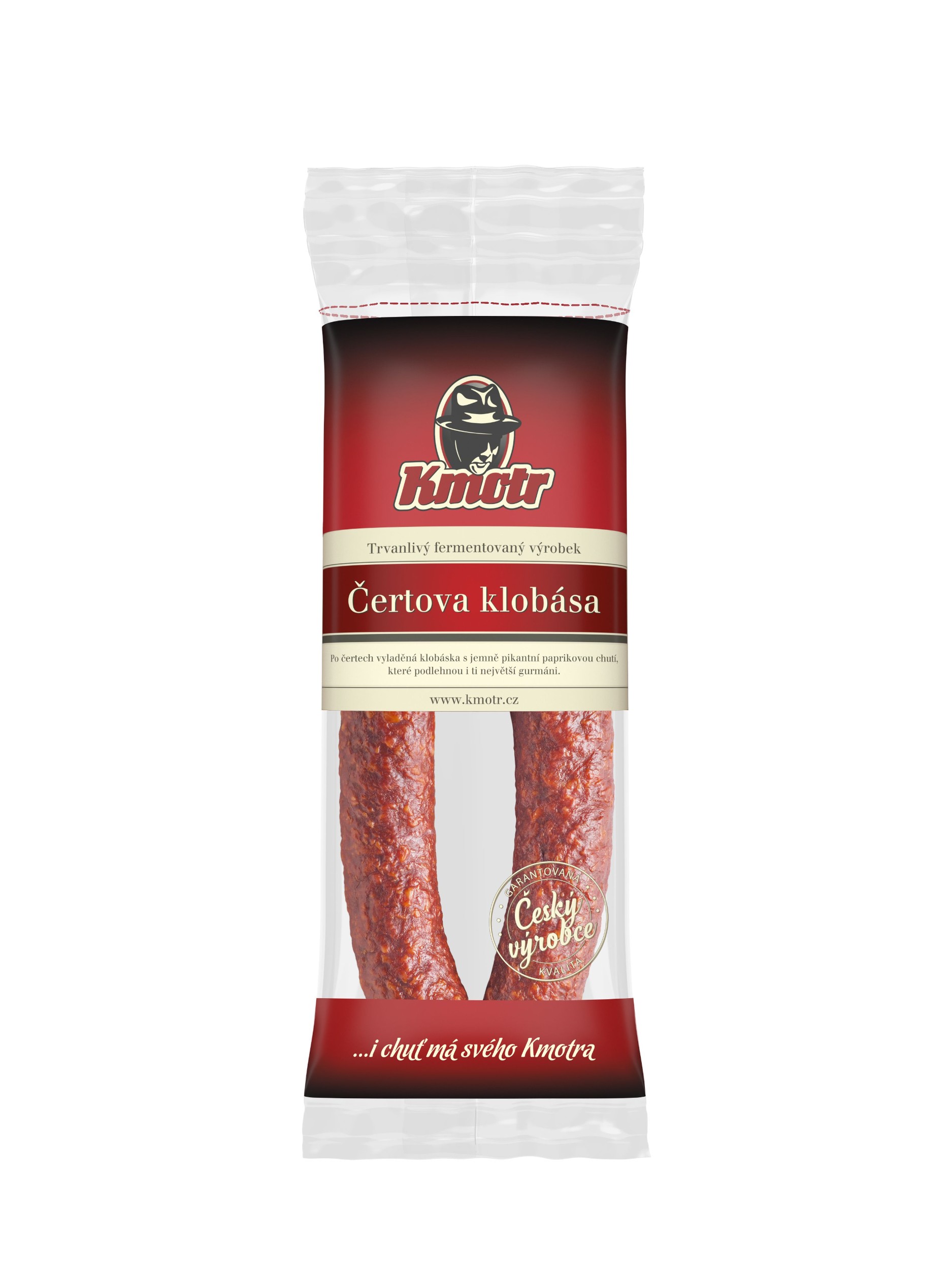 Uzeniny a lahůdky - Kmotr Čertova klobása 180g