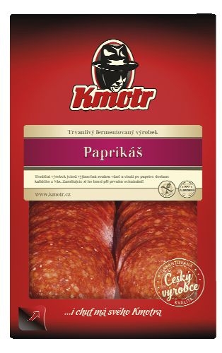 Uzeniny a lahůdky - Kmotr Paprikáš krájený 75 g