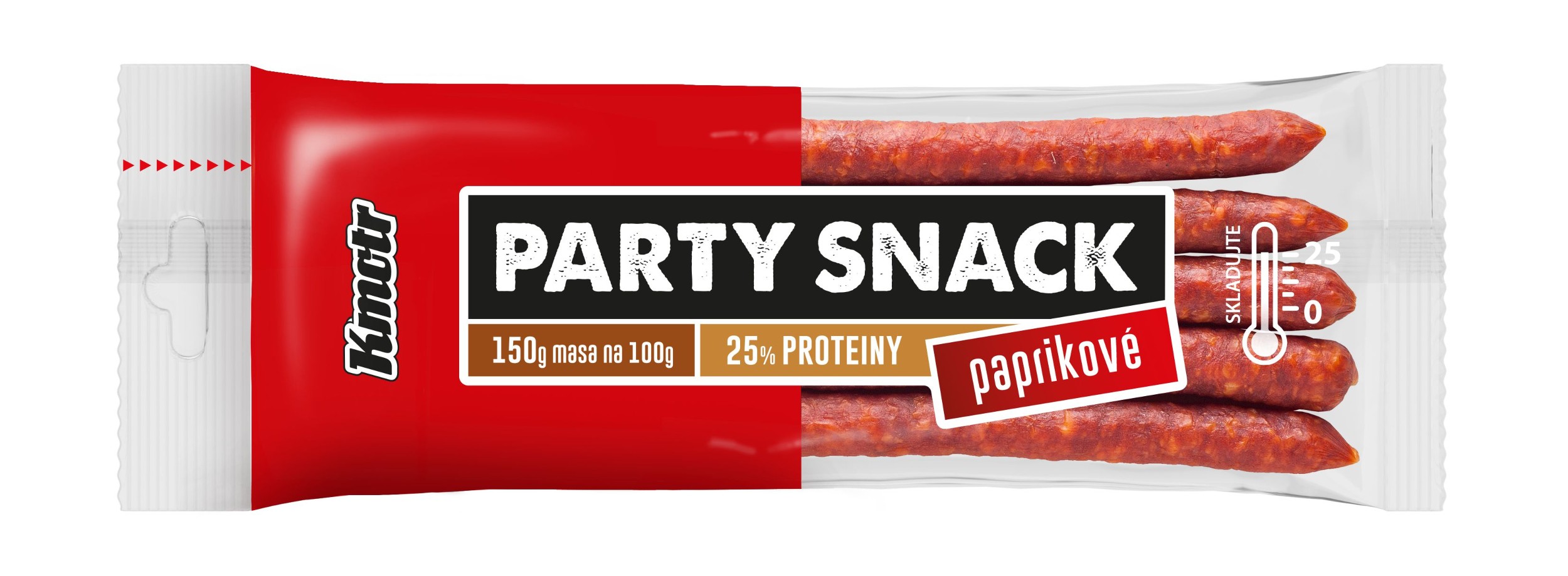 Uzeniny a lahůdky - Kmotr Party klobásky 75 g