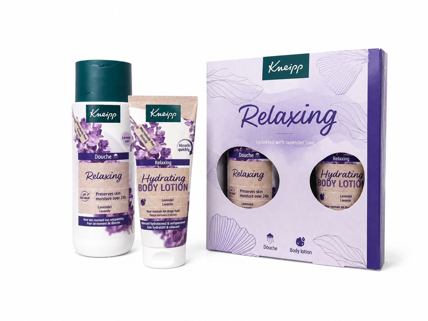 Drogerie a kosmetika - Kneipp dárková sada Relaxing Moments 200ml + 75ml