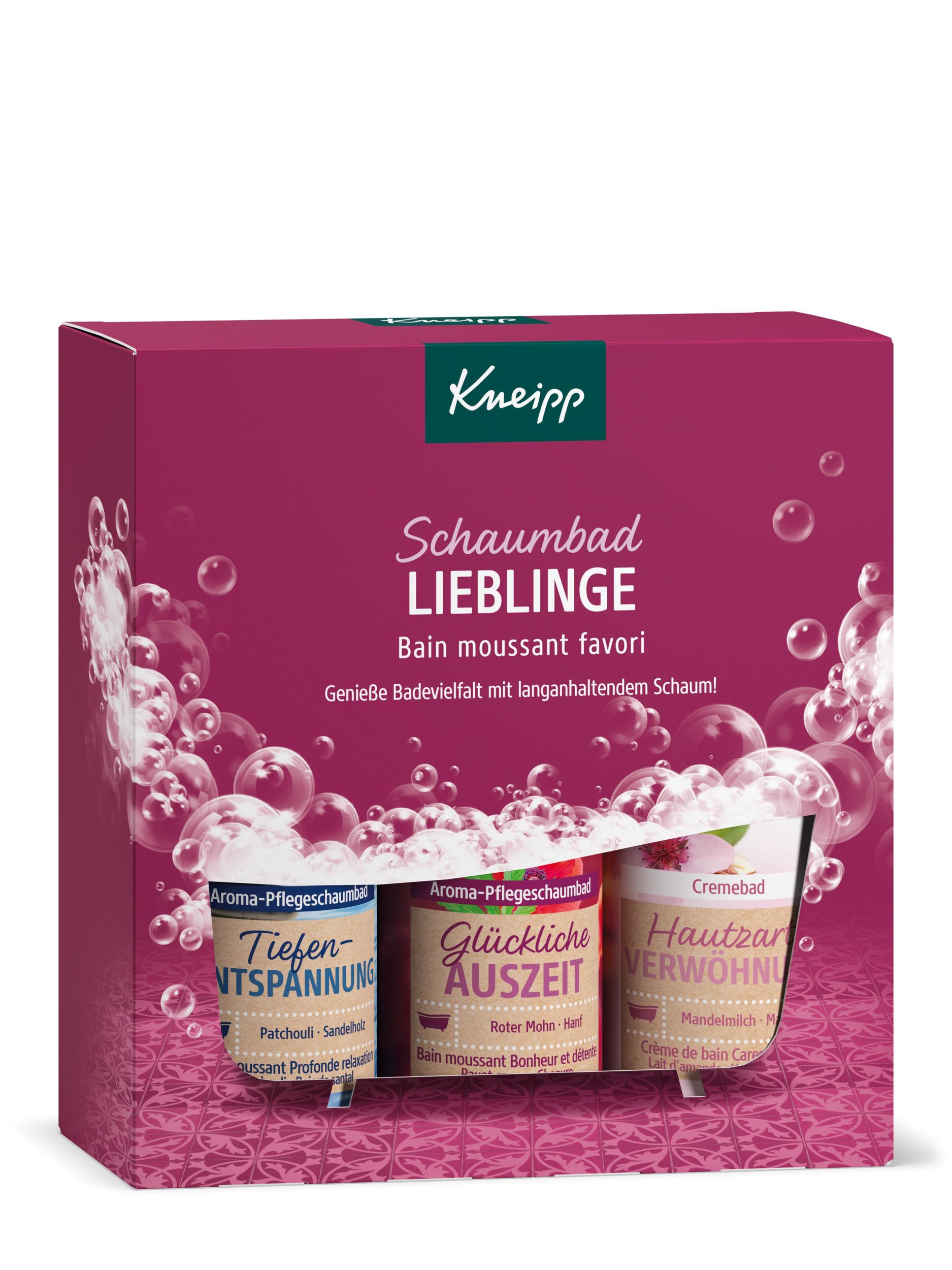 Drogerie a kosmetika - Kneipp dárková sada Šťastné koupání 3x100 ml