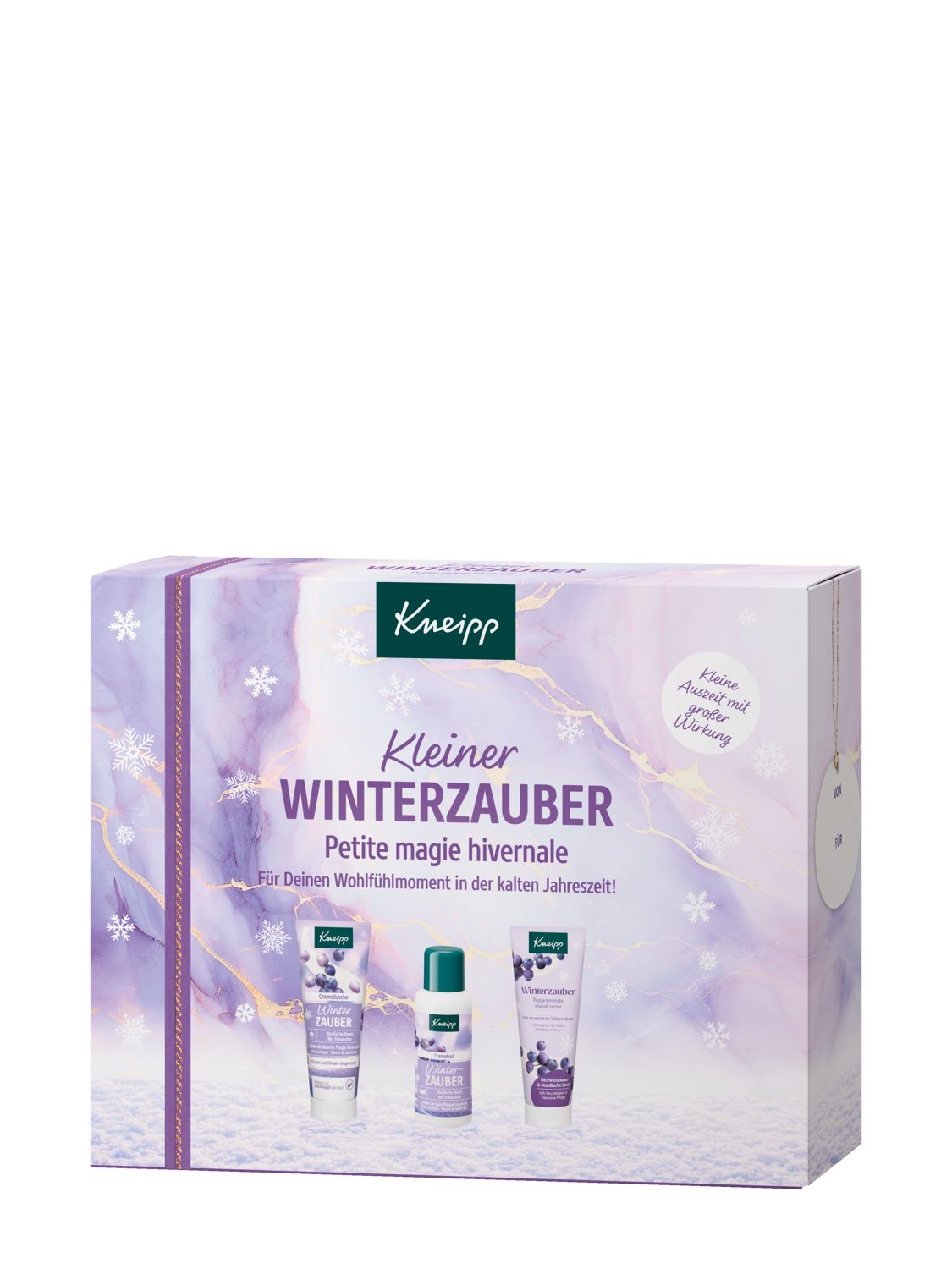 Drogerie a kosmetika - Kneipp dárková sada Zimní péče 2x75+100ml