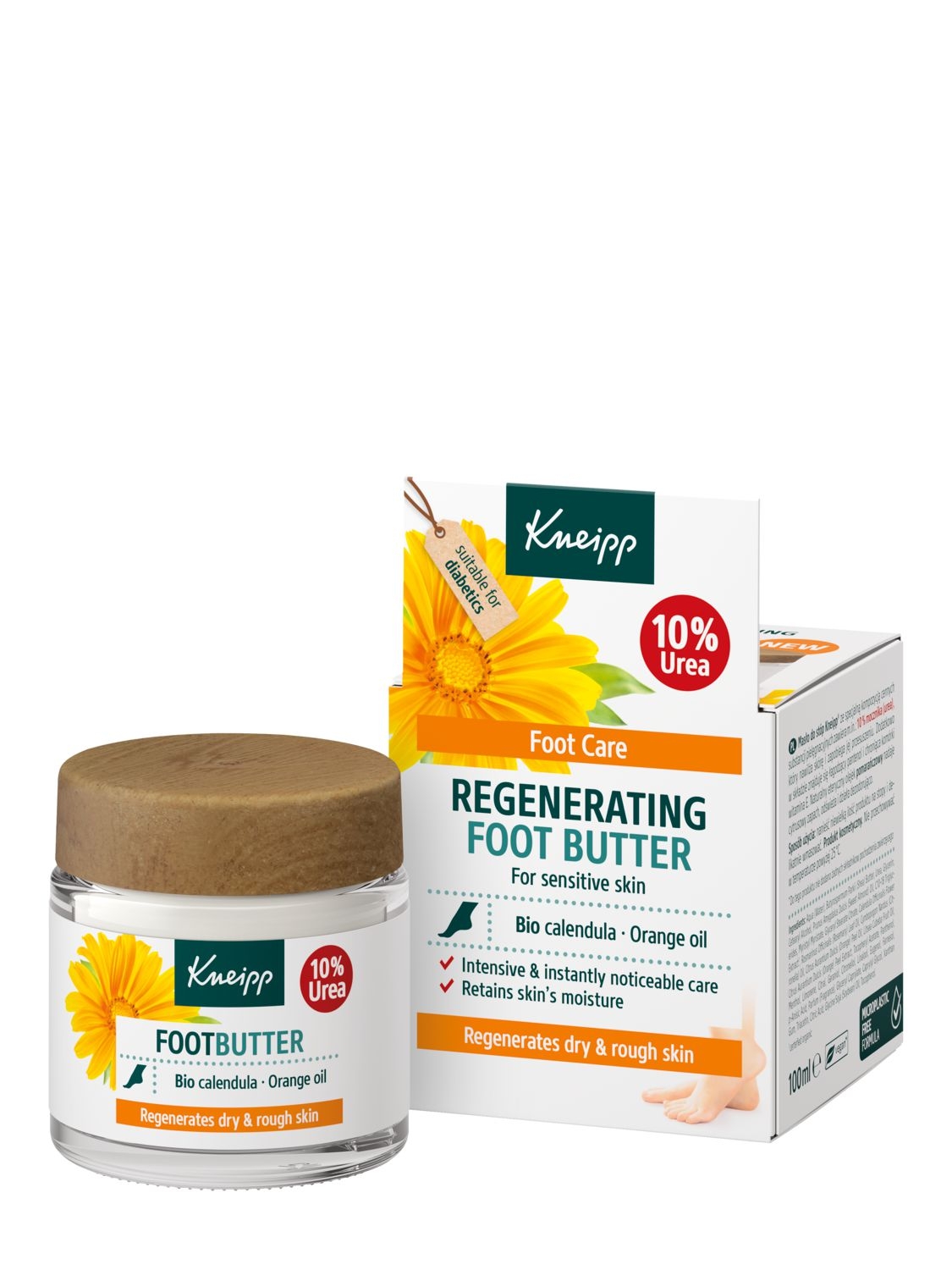 Drogerie a kosmetika - Kneipp Máslo pro péči o chodidla 100 ml