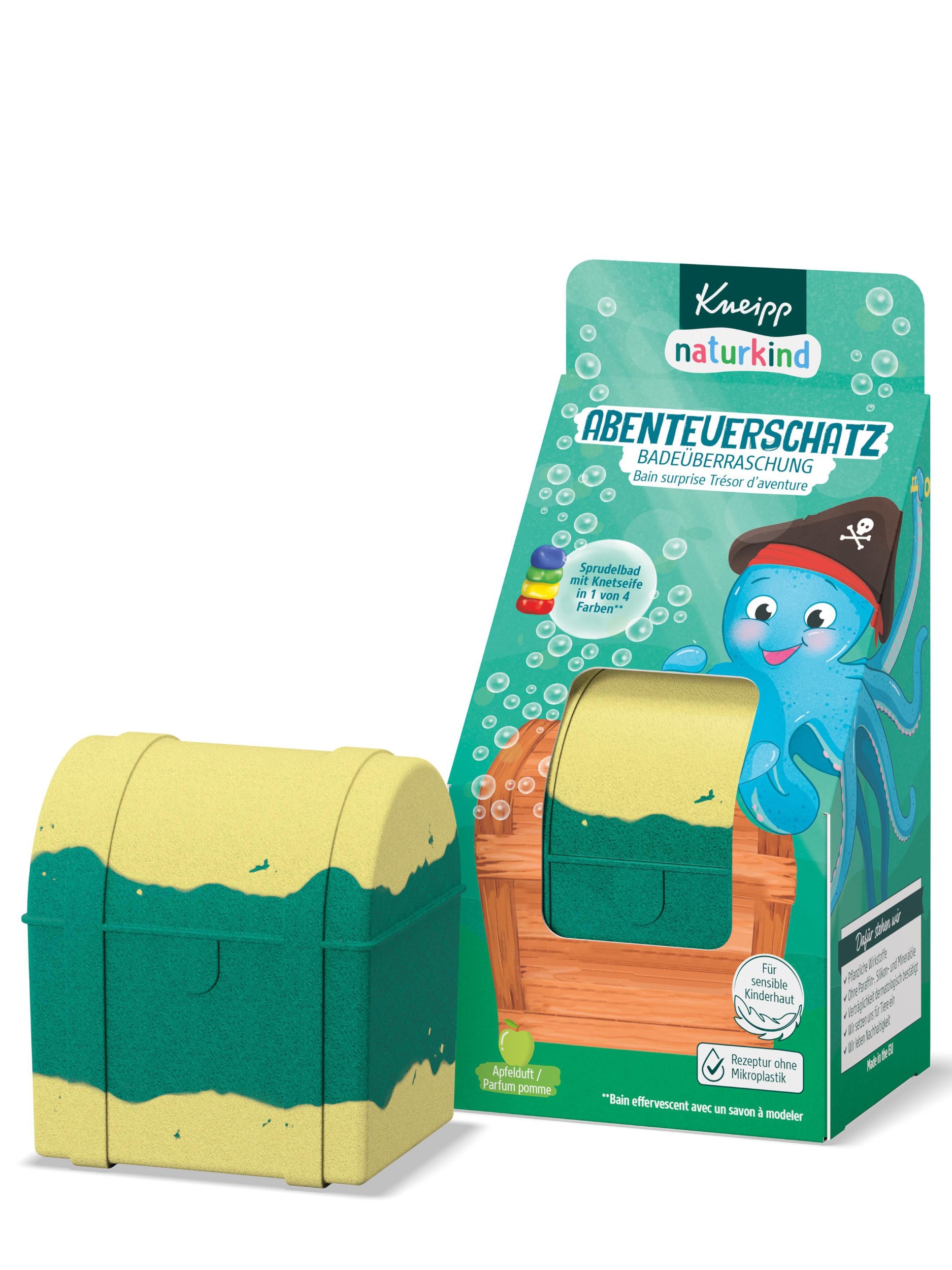 Drogerie a kosmetika - Kneipp naturkind koupelová bomba Tajemný poklad 1ks