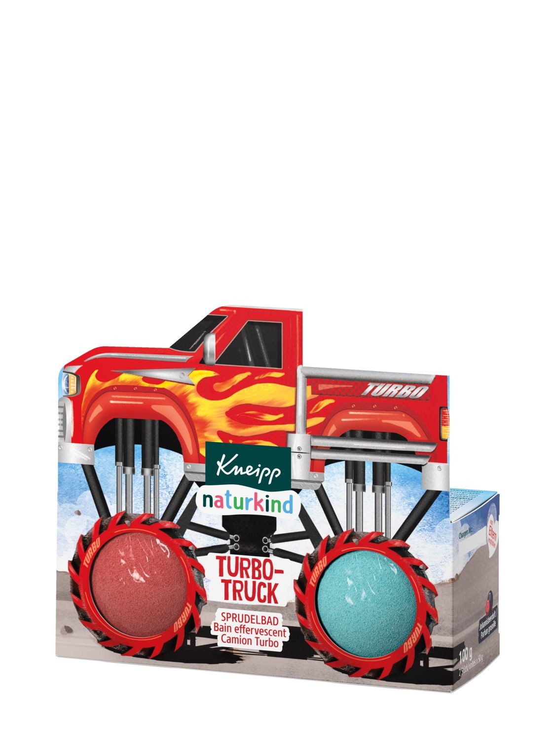 Svět dětí - Kneipp Naturkind Turbo Truck šumivá koupel 1 ks