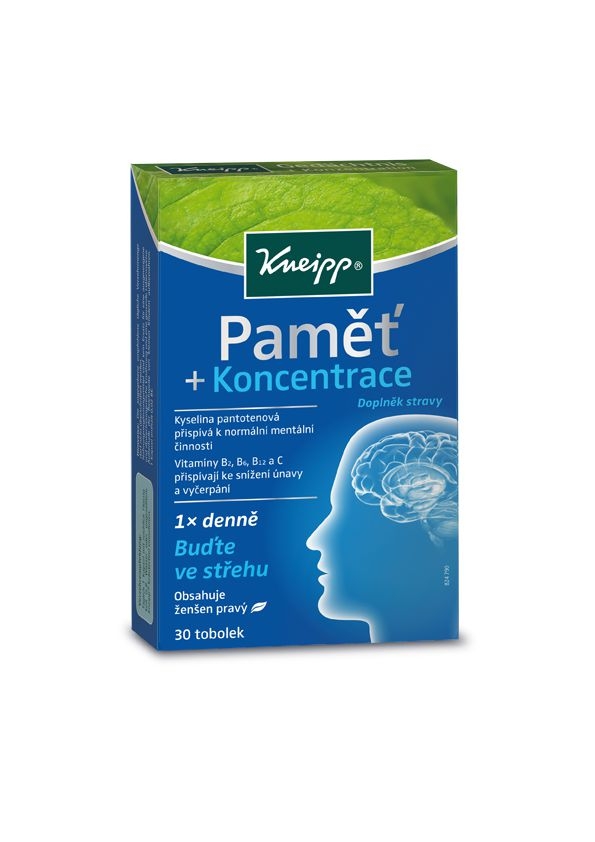 Kneipp Paměť a koncentrace 30 tablet-0